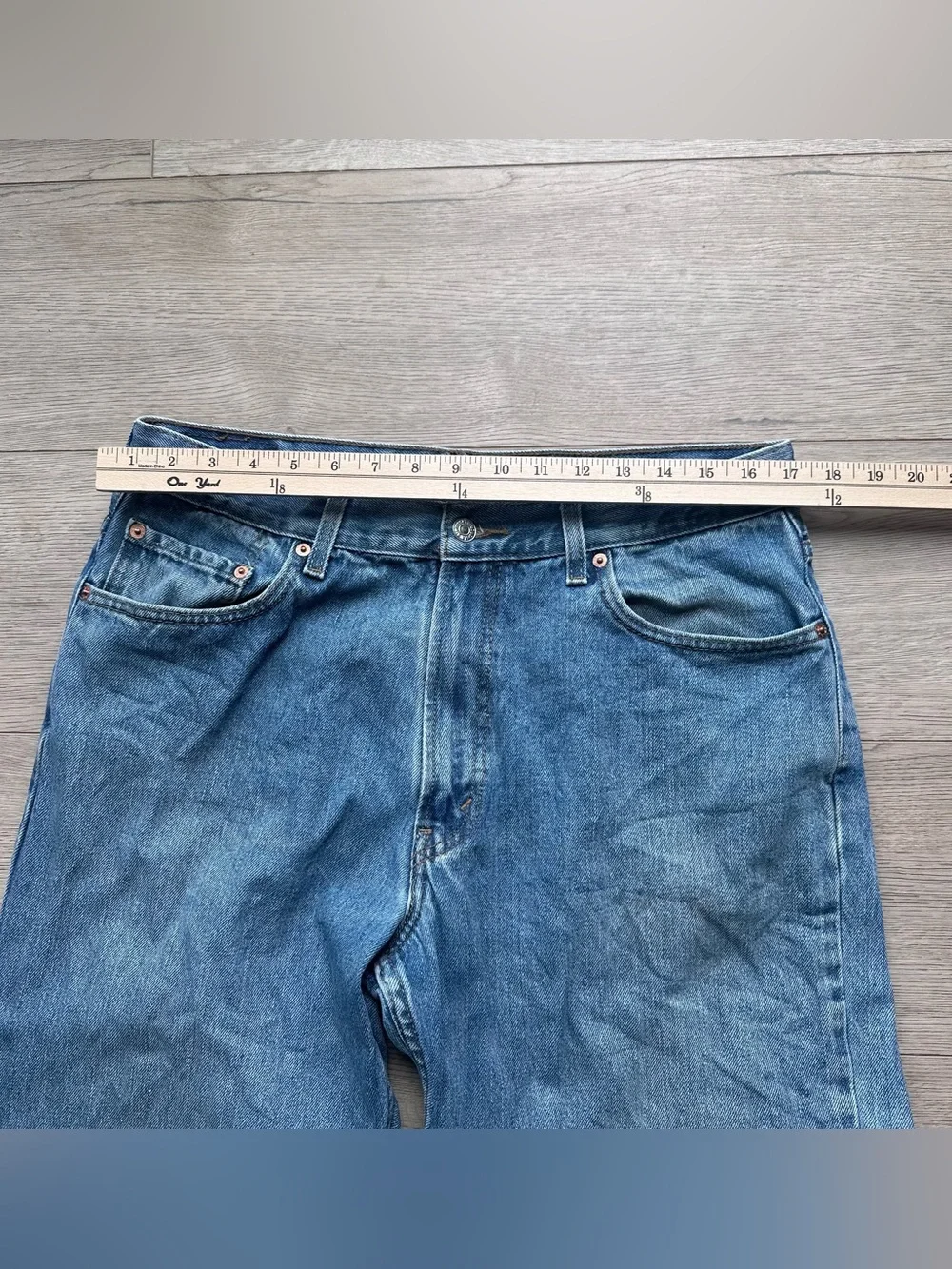 Levi’s 550 Relaxed Fit Jeans Men’s 36x36‎ Light Wash Straight Leg 100% Cotton